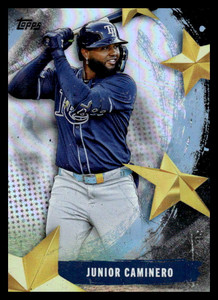 2025 Topps Stars of MLB #SMLB-60 Junior Caminero NM-MT  Tampa Bay Rays 