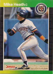 1989 Donruss #271 Mike Heath NM-MT Detroit Tigers 
