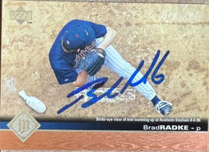 Brad Radke Autographed 1997 Upper Deck #413 Minnesota Twins Card