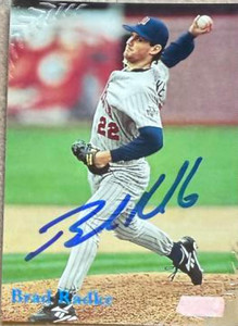 Brad Radke Autographed 1998 Stadium Club #277