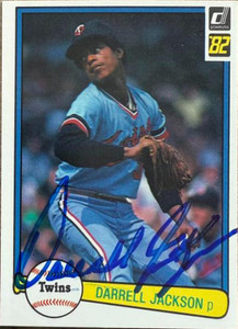 Darrell Jackson Autographed 1982 Donruss #179