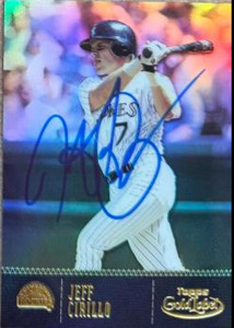 Jeff Cirillo Autographed 2001 Topps Gold Label #47 Class 1 