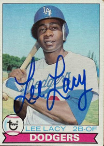 Lee Lacy Autographed 1979 Topps #441