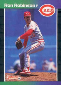 1989 Donruss #308 Ron Robinson NM-MT Cincinnati Reds 