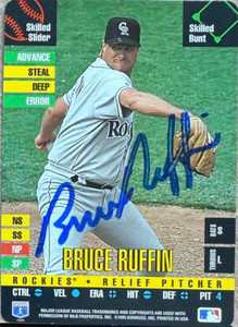 Bruce Ruffin Autographed 1995 Donruss Top of the Order #NNO 