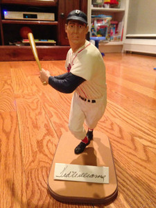 Ted Williams Autographed Gartlan Figurine Ted Williams Autographed Gartlan Figurine