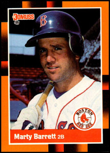 1988 Donruss Baseball's Best #9 Marty Barrett NM-MT  Boston Red Sox 