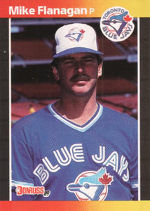 1989 Donruss #324 Mike Flanagan NM-MT Toronto Blue Jays 