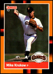 1988 Donruss Baseball's Best #50 Mike Krukow NM-MT  San Francisco Giants 