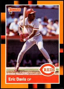 1988 Donruss Baseball's Best #62 Eric Davis NM-MT  Cincinnati Reds 