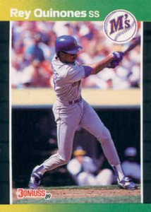 1989 Donruss #330 Rey Quinones NM-MT Seattle Mariners 