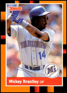 1988 Donruss Baseball's Best #80 Mickey Brantley NM-MT  Seattle Mariners 
