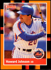 1988 Donruss Baseball's Best #97 Howard Johnson NM-MT  New York Mets 