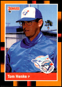 1988 Donruss Baseball's Best #104 Tom Henke NM-MT  Toronto Blue Jays 