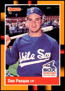 1988 Donruss Baseball's Best #137 Dan Pasqua NM-MT  Chicago White Sox 