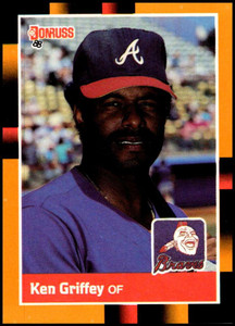1988 Donruss Baseball's Best #141 Ken Griffey Sr. NM-MT  Atlanta Braves 