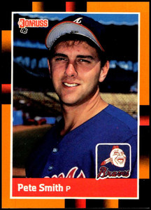 1988 Donruss Baseball's Best #197 Pete Smith NM-MT  Atlanta Braves 