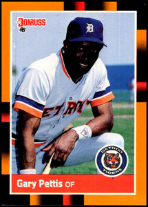 1988 Donruss Baseball's Best #203 Gary Pettis NM-MT  Detroit Tigers 