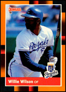 1988 Donruss Baseball's Best #263 Willie Wilson NM-MT  Kansas City Royals 