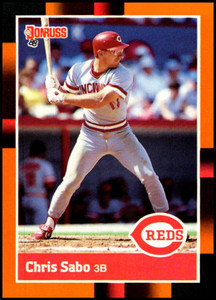 1988 Donruss Baseball's Best #278 Chris Sabo NM-MT  Cincinnati Reds 