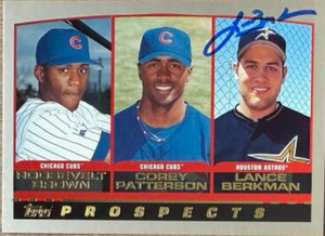 Lance Berkman Autographed 2000 Topps #207