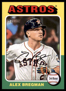 2024 Topps Heritage High Number #571 Alex Bregman NM-MT  Houston Astros 