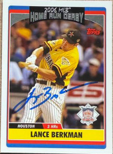 Lance Berkman Autographed 2006 Topps Updates & Highlights #UH289 HRD