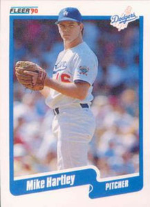 1990 Fleer Update #U-22 Mike Hartley NM-MT  Los Angeles Dodgers 