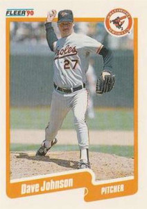 1990 Fleer Update #U-67 Dave Johnson NM-MT  RC Rookie Baltimore Orioles 