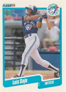 1990 Fleer Update #U-129 Luis Sojo NM-MT  RC Rookie Toronto Blue Jays 