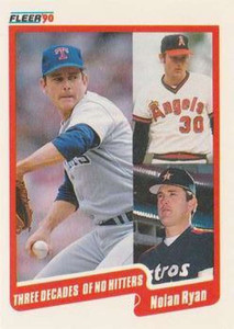 1990 Fleer Update #U-131 Nolan Ryan NM-MT  Texas Rangers/California Angels/Houston Astros 