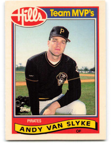 1989 Topps Hills Team MVP's #30 Andy Van Slyke NM-MT  Pittsburgh Pirates 