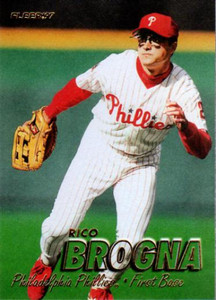 1997 Fleer #599 Rico Brogna VG Philadelphia Phillies 