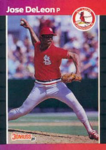 Dan Quisenberry - Cardinals #612 Topps 1989 Baseball Trading Card