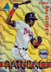 1994 Pinnacle The Naturals #13 Fred McGriff NM-MT Atlanta Braves 
