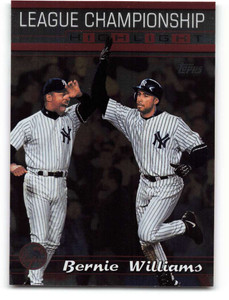 2000 Topps #227 Bernie Williams LCS VG New York Yankees 