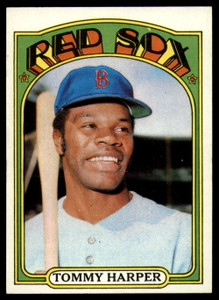 1972 Topps #455 Tommy Harper VG Boston Red Sox 