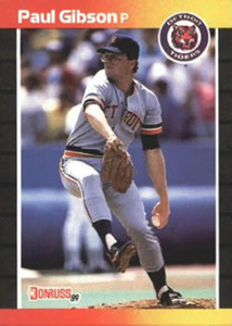1989 Donruss #445 Paul Gibson NM-MT Detroit Tigers 