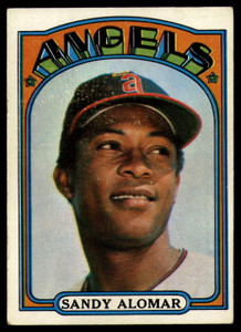 1972 Topps #253 Sandy Alomar Sr. VG California Angels 