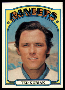 1972 Topps #23 Ted Kubiak VG Texas Rangers 
