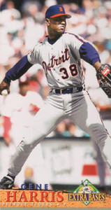 1994 Fleer Extra Bases #76 Gene Harris VG Detroit Tigers 