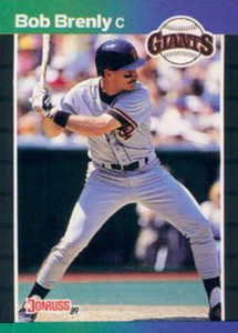 1989 Donruss #453 Bob Brenly NM-MT San Francisco Giants 