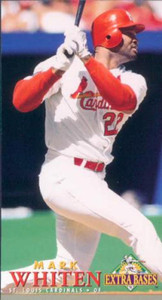 1994 Fleer Extra Bases #365 Mark Whiten VG St. Louis Cardinals  ID: 170752