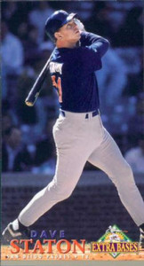 1994 Fleer Extra Bases #379 Dave Staton VG San Diego Padres 
