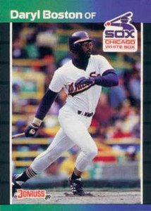 1989 Donruss #455 Daryl Boston NM-MT Chicago White Sox 