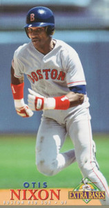 1994 Fleer Extra Bases #22 Otis Nixon VG Boston Red Sox 