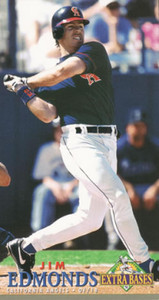 1994 Fleer Extra Bases #34 Jim Edmonds VG California Angels 