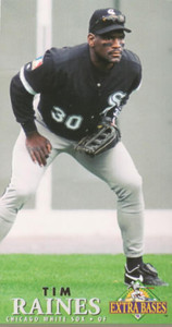 1994 Fleer Extra Bases #52 Tim Raines VG Chicago White Sox 