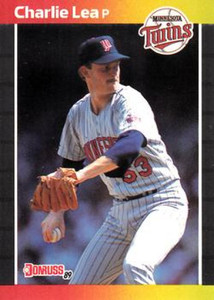 1989 Donruss #473 Charlie Lea NM-MT Minnesota Twins 