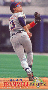 1994 Fleer Extra Bases #81 Alan Trammell VG Detroit Tigers 
